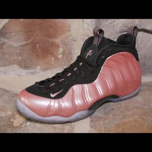 Nike foamposite size 10 rose